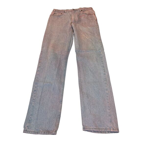 Vintage Women's Gap Mom Jeans Size 32 Custom Pink Acid Wash Relaxed Fit - Picture 5 of 5